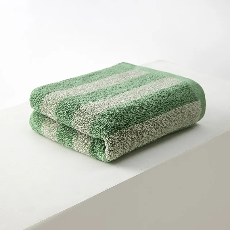 Battilo Plaid Cotton Bath Towels Set Soft Absorbent Daily Cleansing Face Hand Towel Set Patterned Lightweight Towel for Bathroom