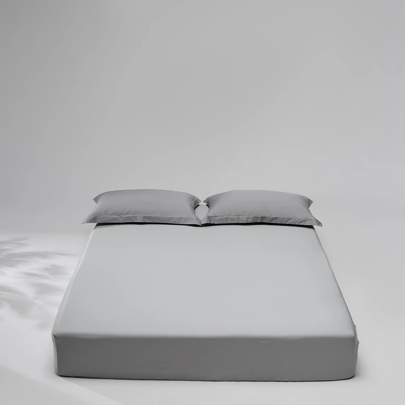 Egyptian Cotton Fitted Sheet Mattress Cover Twin Full Queen King Size Customized Any Size Bed Sheet Luxury 1000TC Bedding Sheets