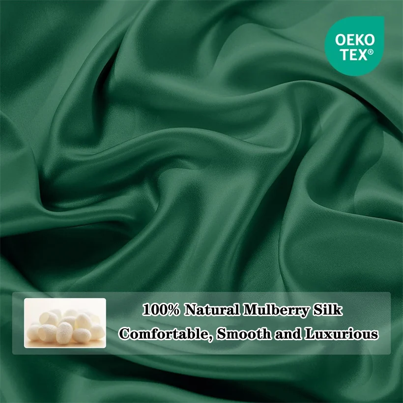 1pc 100% Mulberry Silk Flat Bed Sheet 23 Momme Natural Silk Bedding Bed Linen Ultra Soft Breathable Bedsheet Customized Any Size
