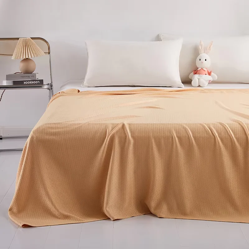 WASART 100% Bamboo fiber ice blanket summer cooling air condition thin quilt cold bedspread 150x200 luxury double bed king size