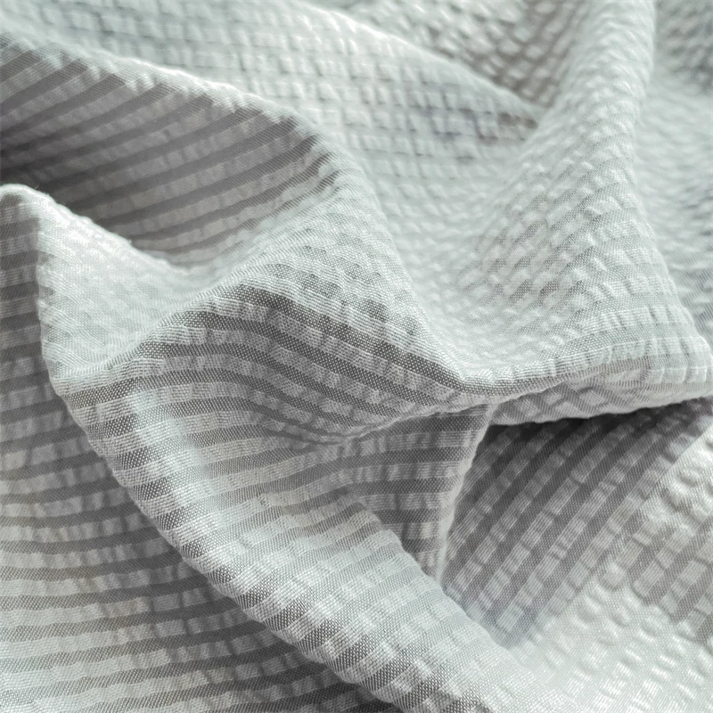 2025 Seersucker Bedding Set Duvet Cover Flat Sheet Pillowcase Bed Sheet Set Soft Comforter Cover Bed Linens Set Nordic Ins Style