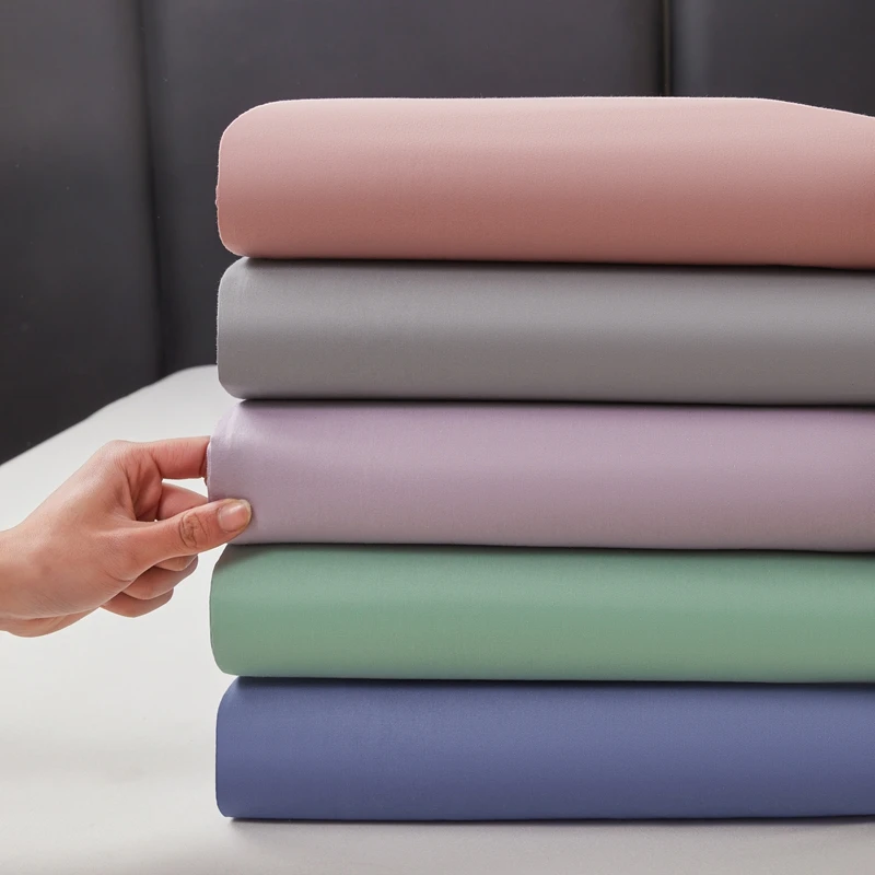 WASART Polyester cotton duvet cover with pillowcase cozy couple luxury bedding set quilt cover single double bed queen king size