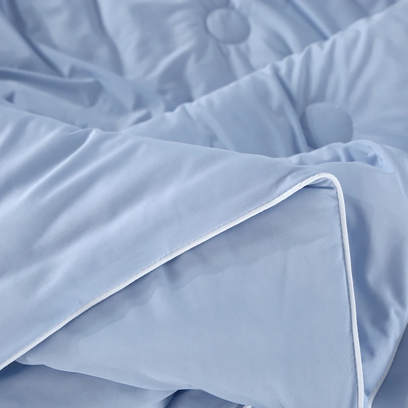 High Quality Cooling Blankets Smooth Silky Air Condition Comforter Lightweight Summer Quilt with Double Side Cooling Fabric