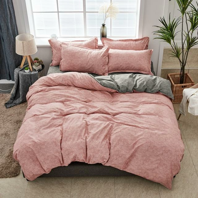 J5 Bedding Set Jpcs King Duvet Cover/ Quilt Cover/comforter Cover + 2 Pillowcase Bed Cover Size 150*200/180*220/200*200/220*240